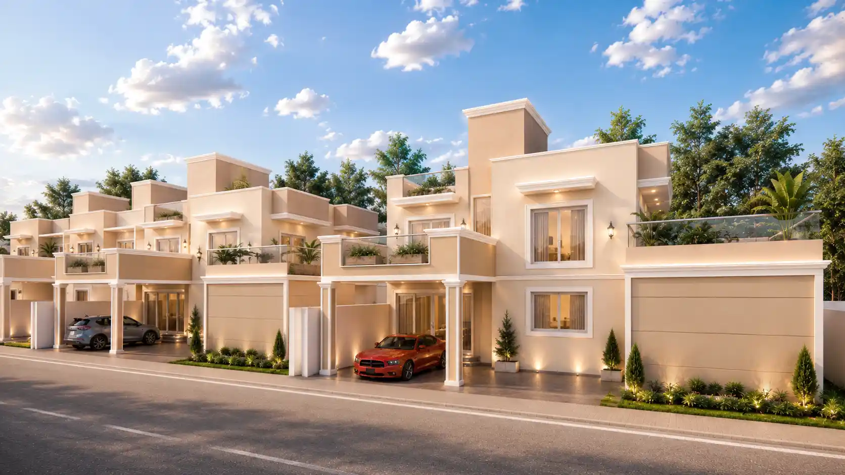 Residential development representing the Kelsey Homes UK branch