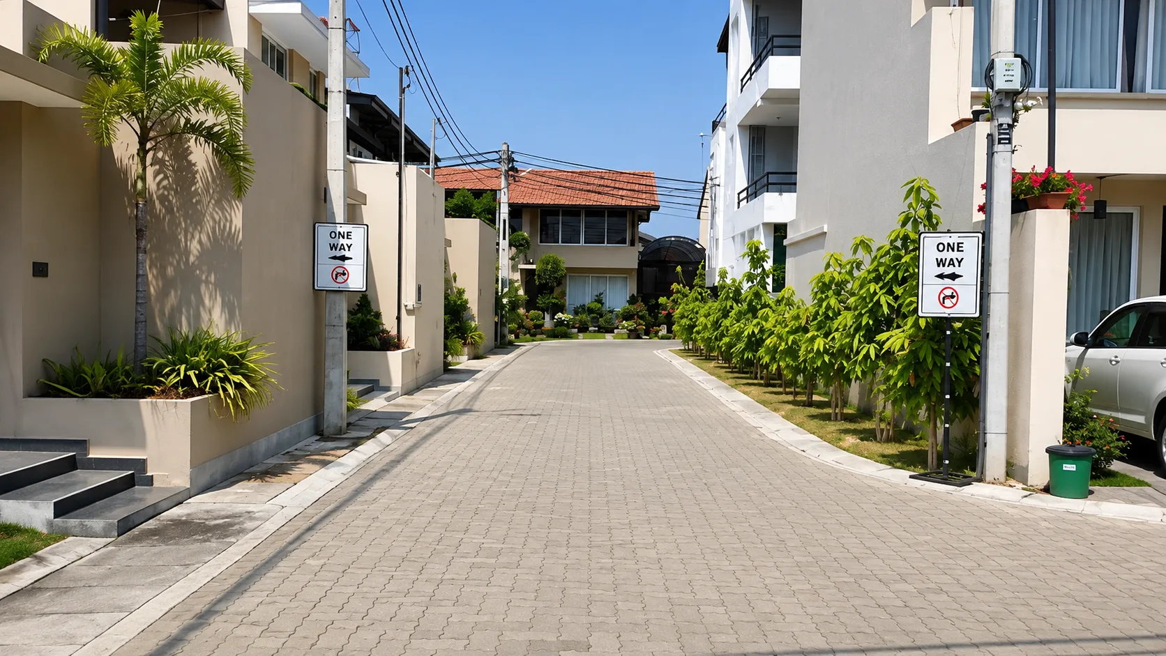 Templers Square landscaped community background