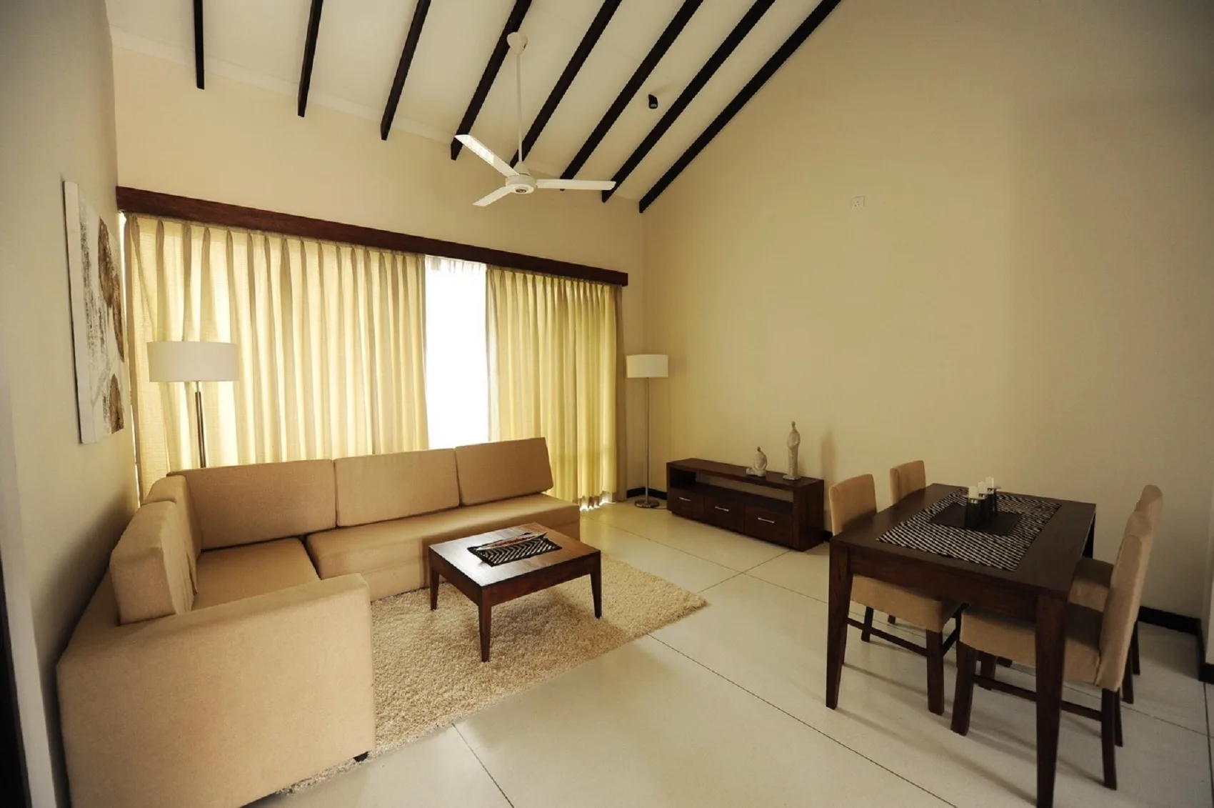 Templers Square furnished lounge area
