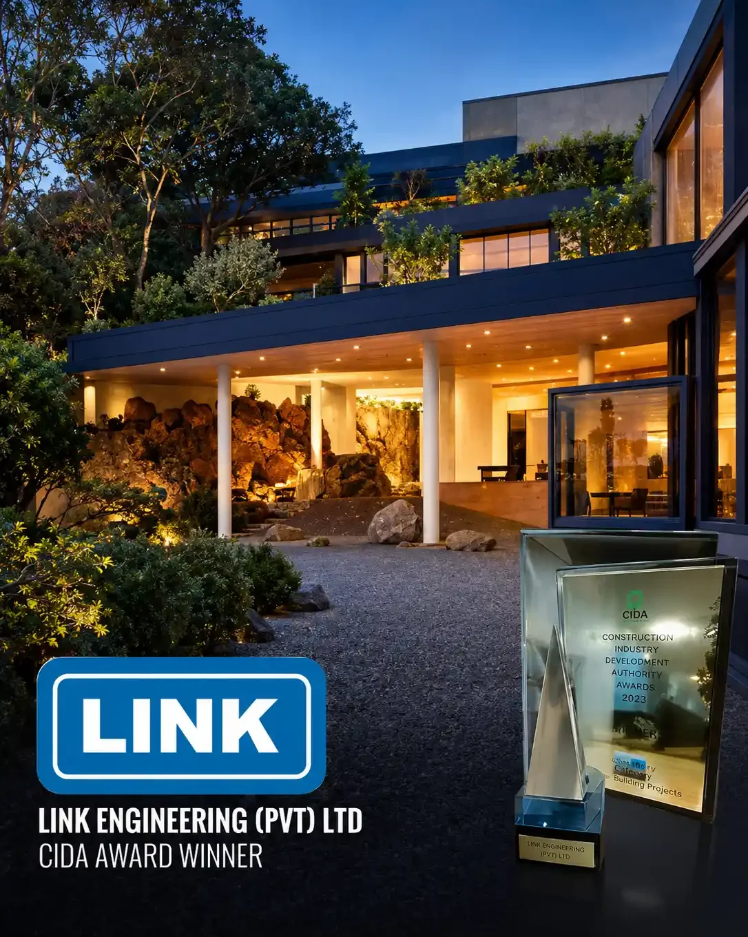 Luxury residential building representing expert construction and engineering quality