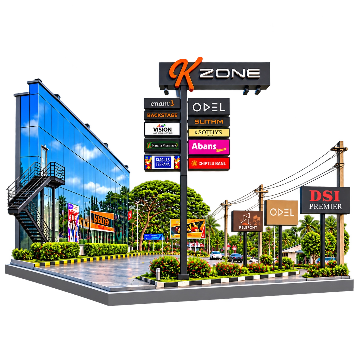 K-Zone Ja-Ela near Green Park Residencies