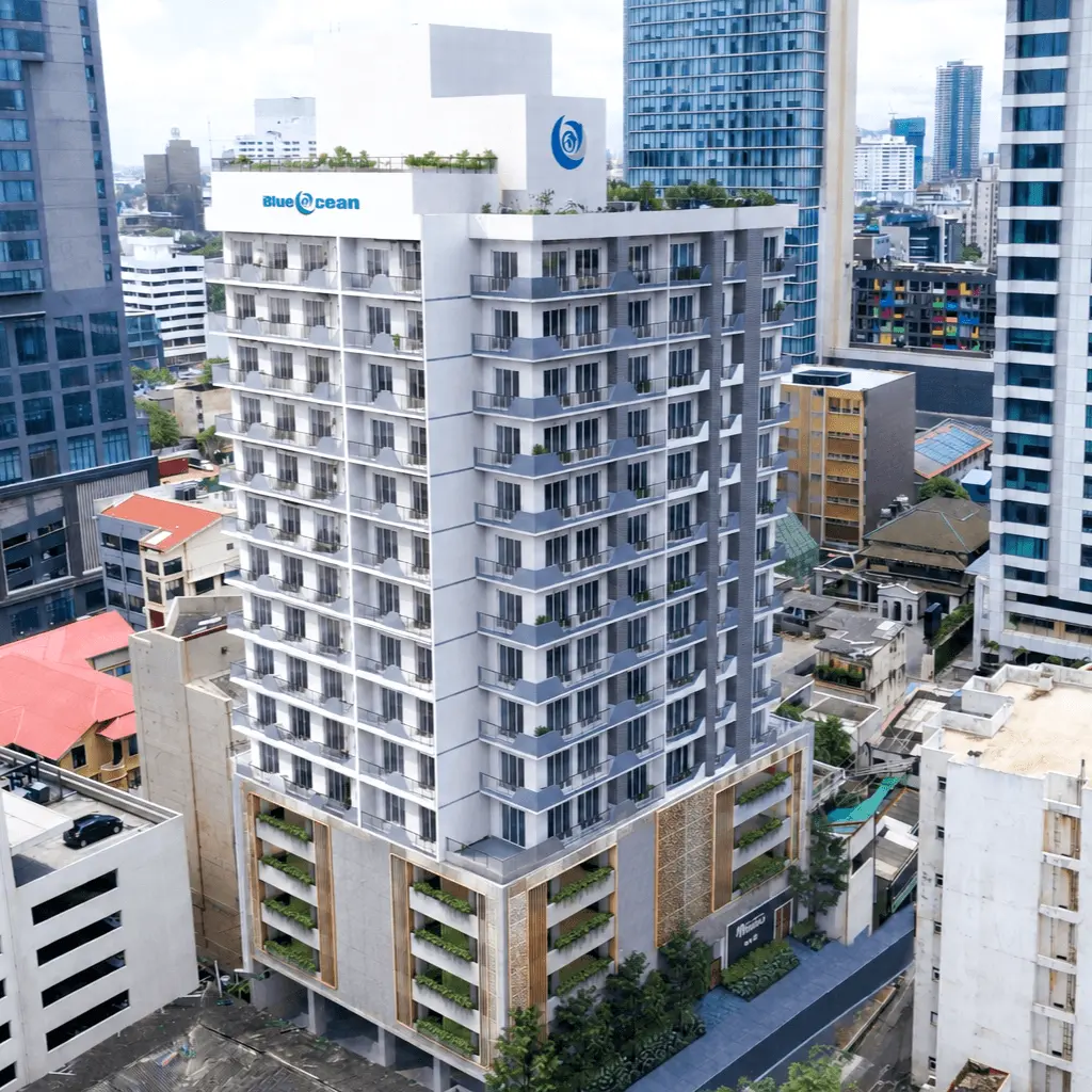 Blue Ocean Apartments contemporary residences in Colombo