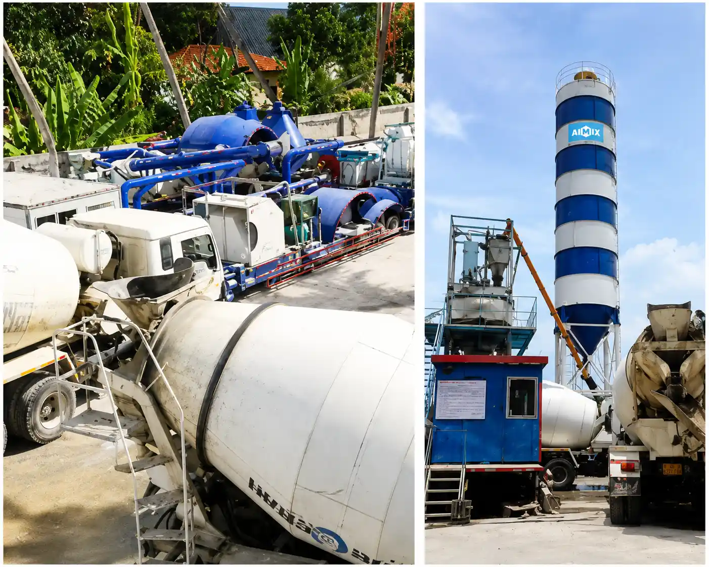 Ready-mix concrete plant supporting dependable construction standards